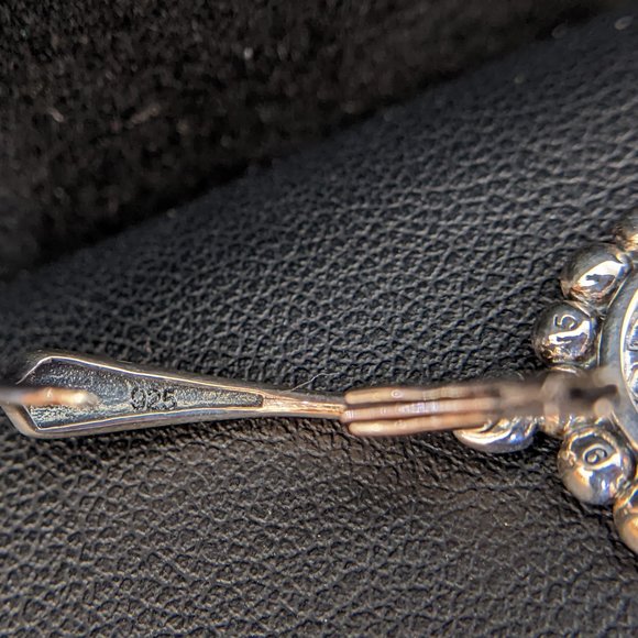 LAGOS Small Caviar Circle Diamond Drop Earrings - Picture 6 of 6